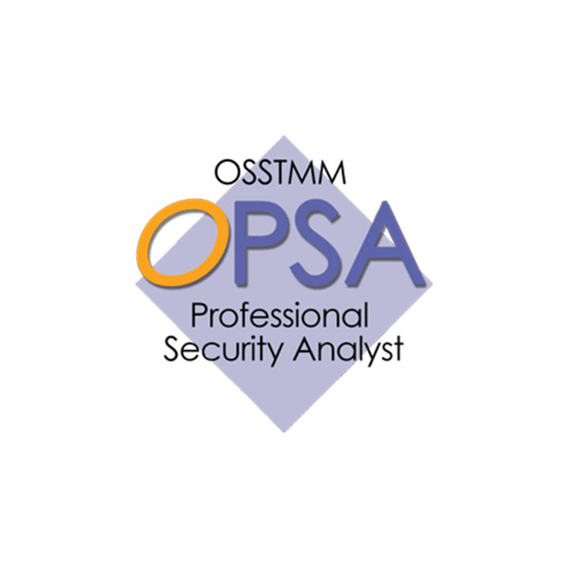 OPSA Professional Security Analyst
